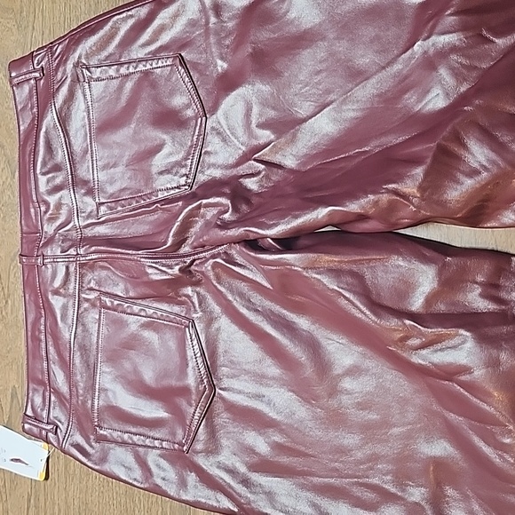 Joie Faux Leather Pant - Picture 9 of 10